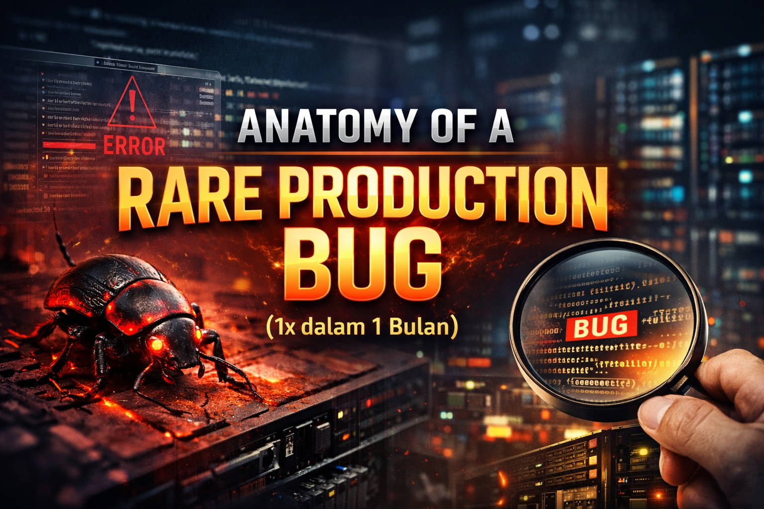 Anatomy of a Rare Production Bug (1x dalam 1 Bulan)